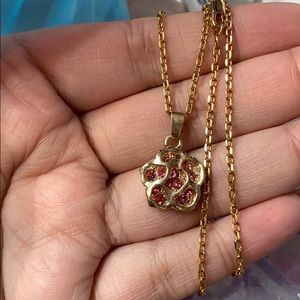 18k gold filled necklace